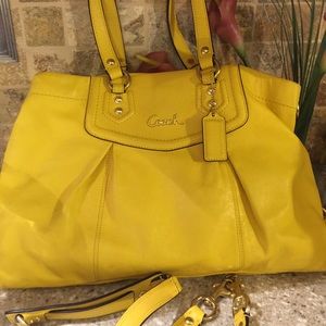 Coach Ashley Leather Carryall